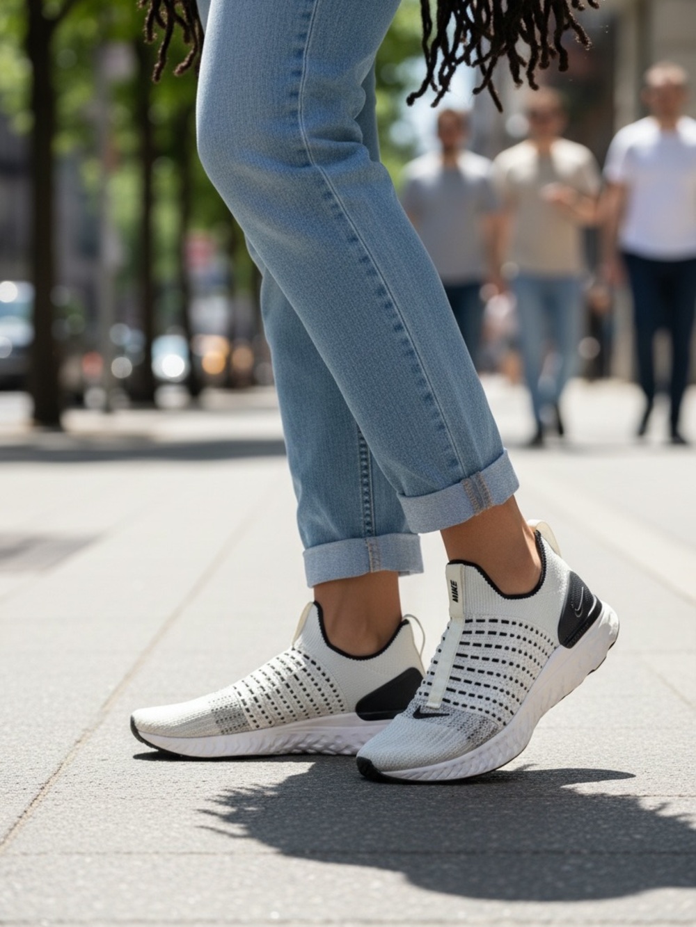 Nike React Phantom Run Flyknit 2 Running Shoes - Size 9